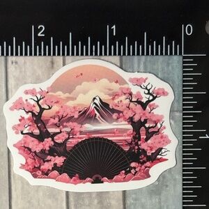 🌀10/$10🌀 Japanese-Style Fan Reusable Waterproof Vinyl Sticker Decal